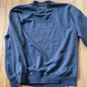 Taylor Swift Eras Tour Navy Blue Crewneck In Person Exclusive